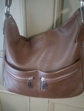Atelier Noir Brown People Leather Purse